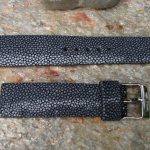 Jean's new Polished Stingray strap for Beitling Navitimer ltd.