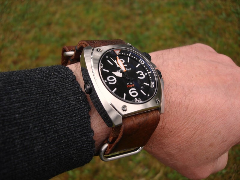 Swiss Army Courier Bag NATO strap for Gabe's BR02