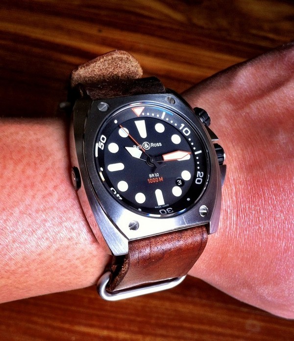 Gabe's BR02 Pro-dial on 1951 Vintage Swiss Army Nato