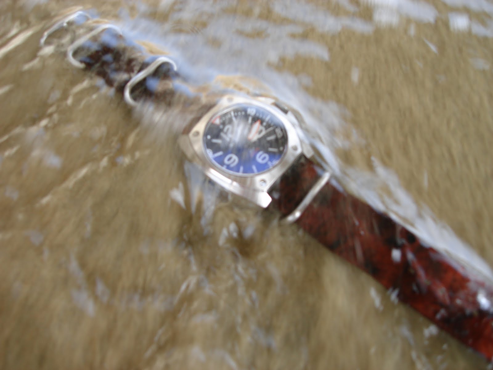 BR02/1951 vintage Swiss Army Nato/Zulu at Newport Beach California