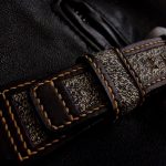1950's era Swiss Army Canvas and Leather strap made from Rucksack