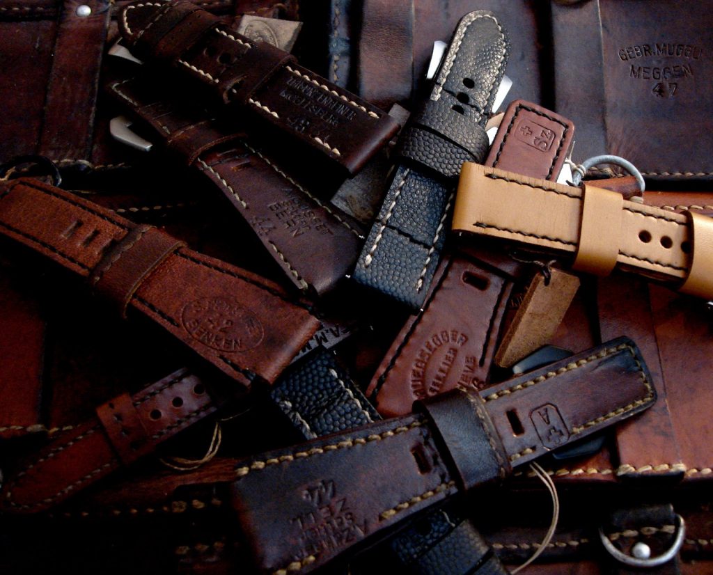 Combined 675 years of Swiss, German and French Ammo straps