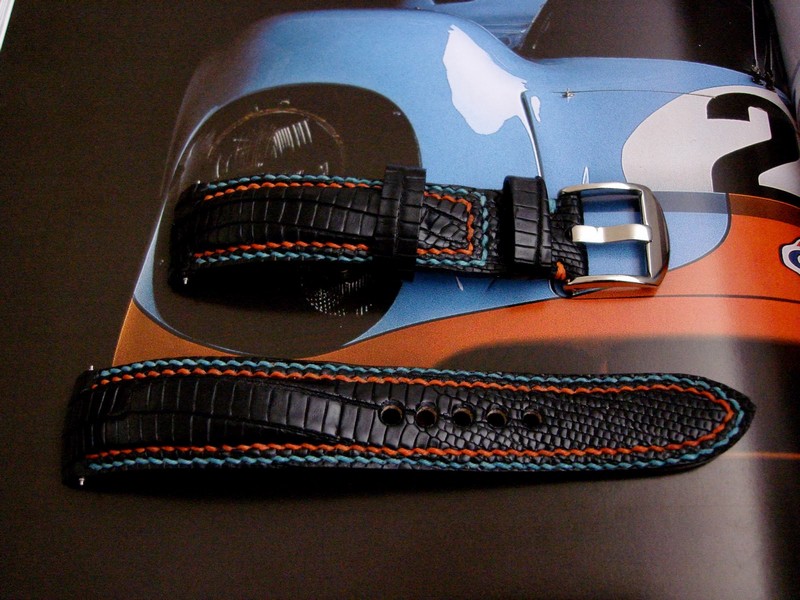 Teju Lizard in Racing black for Graham Silverstone Stowe GMT