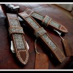 Swiss Army Rucksack Canvas and Vintage leather straps - Uniquely Dangerous9straps