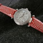 Coral Red Stingray for Yorn Diamante Chronograph