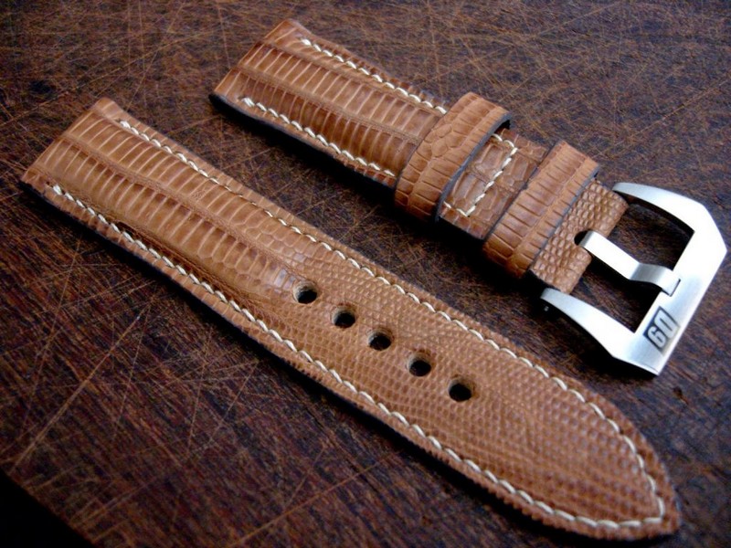 Racing Tan Lizard for Panerai
