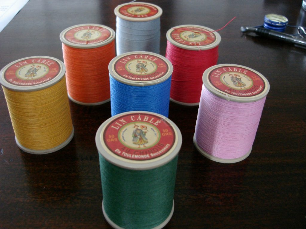 New colors French of Linen Thread - FIL AU CHINOIS CABLÉ LINEN THREAD