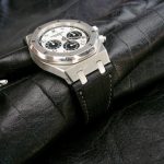 Custom SuperMatte Teju strap for Audemars Piguet Royal Oak Platinum