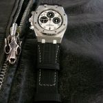 Custom SuperMatte Teju strap for Audemars Piguet Royal Oak Platinum