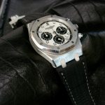 Custom SuperMatte Teju strap for Audemars Piguet Royal Oak Platinum