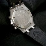Custom SuperMatte Teju strap for Audemars Piguet Royal Oak Platinum