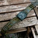 New customer photos of our Barbados Bleu Alligator on outstanding BR03 Ceramic Military