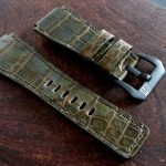 New customer photos of our Barbados Bleu Alligator on outstanding BR03 Ceramic Military