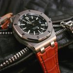 Custom Dyed Orange Alligator for Audemars Piguet Diver