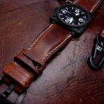 1965 Swiss Ammo strap with Padding at the lugs for BR01 Adds and Extra Dimension