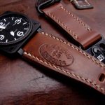 1965 Swiss Ammo strap with Padding at the lugs for BR01 Adds and Extra Dimension