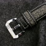 Breitling SeaWolf on Unique Vintage Swiss Army Rucksack Canvas and Black leather strap