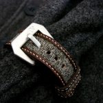 Audemars Piguet Diver on Vintage Swiss Army Rucksack Canvas and leather strap