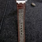 Audemars Piguet Diver on Vintage Swiss Army Rucksack Canvas and leather strap