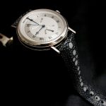 Classis Breguet 5207 on Black Row Stone Stingray - A Stunning Combination