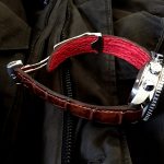 Caramel Brulée Alligator for Omega Planet Ocean Co-Axle Chronograph
