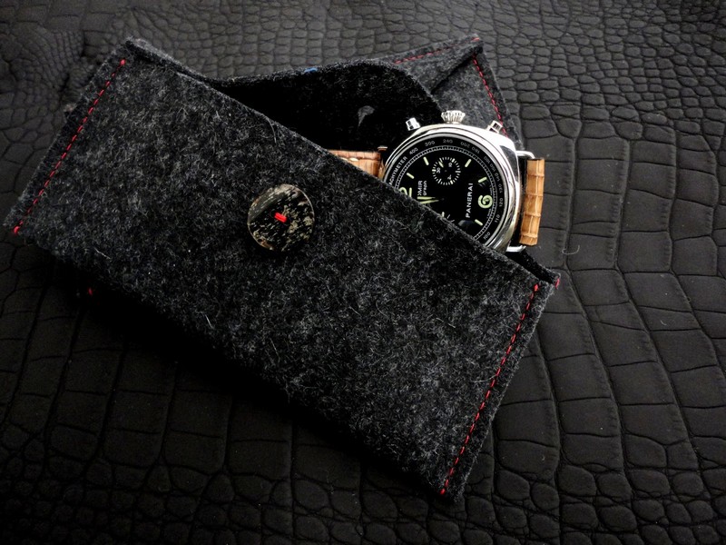 New Custom Dangerous9straps Watch Travel Pouch to be Shipped With Every Strap