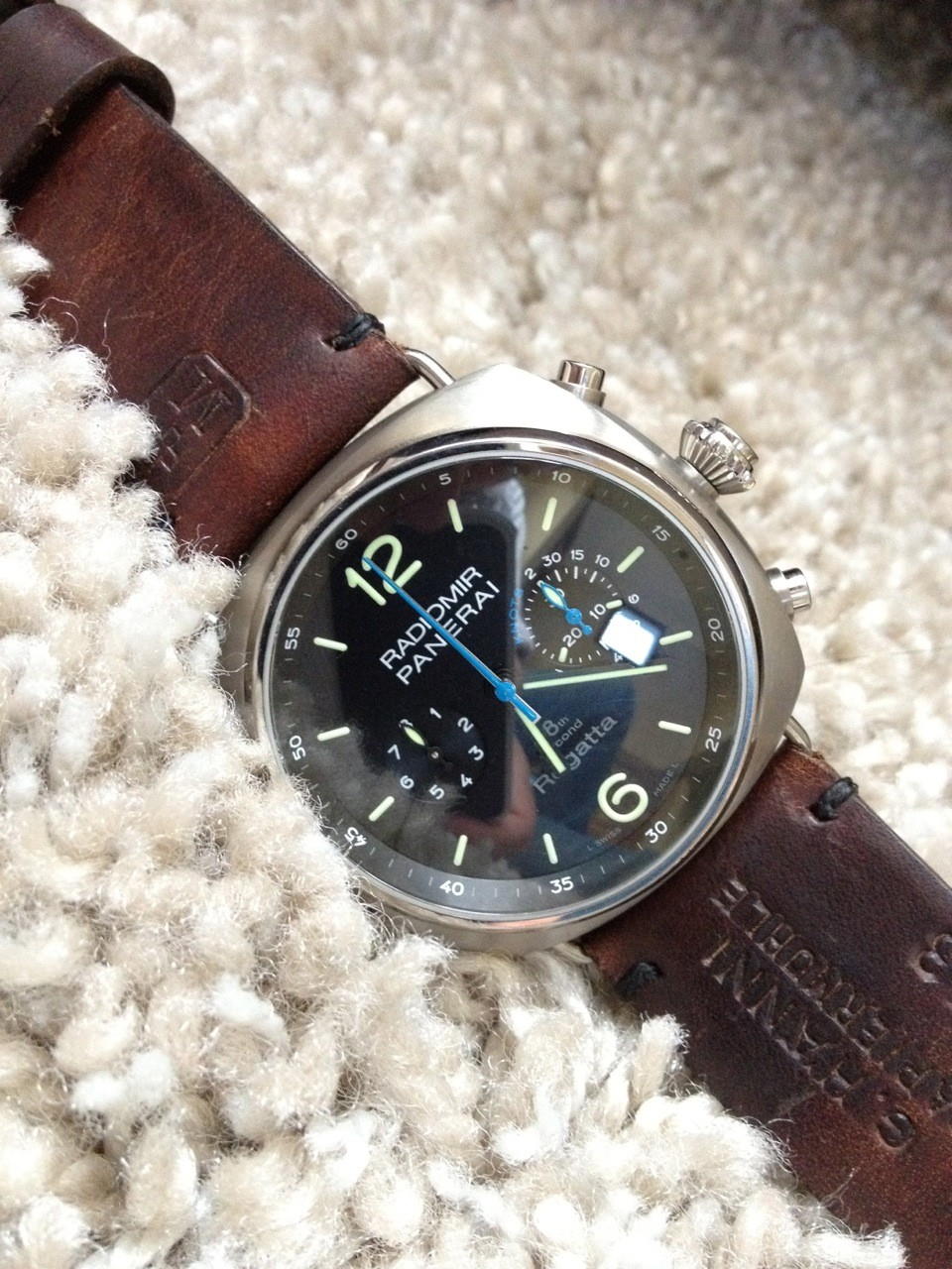 Classic post revisited - Stephan's PAM343 on 1953 Swiss Ammo strap
