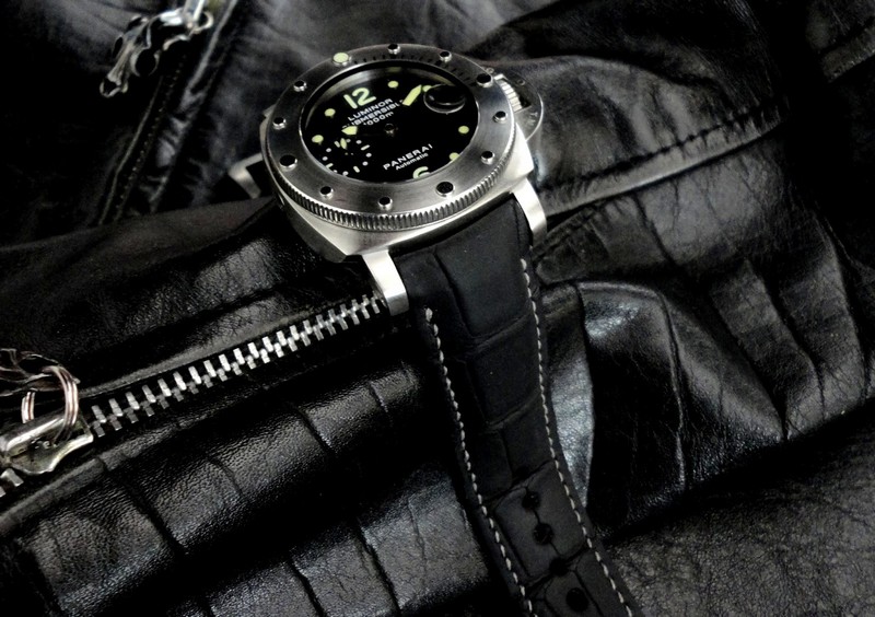 SuperMatte Alligator for Panerai with our exclusive TCLS Available for Immediate Purchase