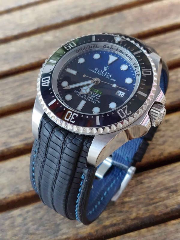 Great Photos form Vincenzo of his James Cameron Rolex Sea Dweller Deep Sea D-Blue