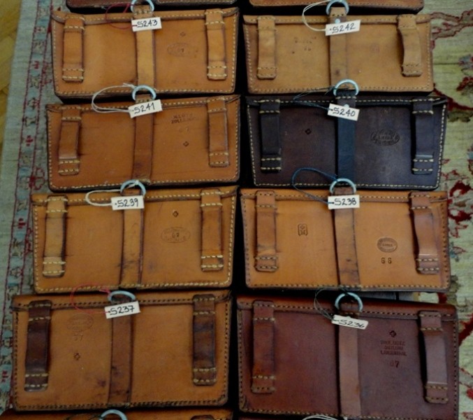 New Batch of Swiss Ammunition Pouches for Your Bespoke Watch Strap Pleasure!