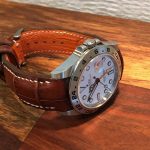 Rolex Polar Explorer II on Vintage Cognac Alligator Strap with our Integrated Fit