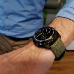 Stingray Watch Strap: Matte Finished Army Green Stingray Strap for Ressence Type 5 DLS Diver