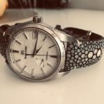 Grand Seiko SBGA211 Snowflake on Stingray watch Strap