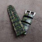 Hand Antiqued Alligator Finish for Your Custom Straps