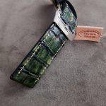 Hand Antiqued Alligator Finish for Your Custom Straps