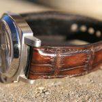 Hand Antiqued Alligator Finish for Your Custom Straps