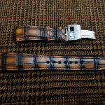 Hand Antiqued Alligator Finish for Your Custom Straps