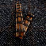 Hand Antiqued Alligator Finish for Your Custom Straps