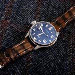 Hand Antique finish Alligator for IWC Big Pilot
