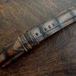 Hand Antiqued Alligator Finish for Your Custom Straps