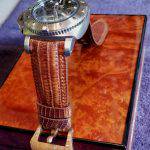 Custom Watch strap for Panerai PAM364 - Vintage Dakar Teju Lizard