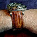 Custom Watch strap for Panerai PAM364 - Vintage Dakar Teju Lizard