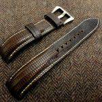 Dark Walnut with Ecru Linen for PAM351