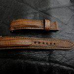 Straps made from Teju Lizard