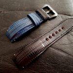 Straps made from Teju Lizard