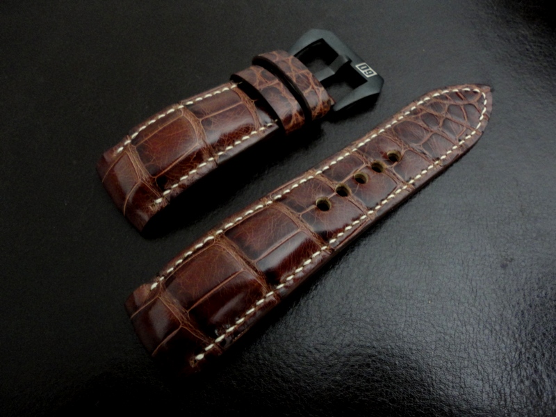 Straps made From Vin du Vieux-Port Alligator