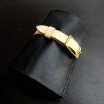Incas Black Kangaroo leather Watch & Strap Travel Roll
