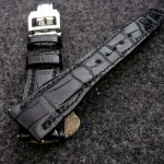 'Million Dollar Black' Alligator watch strap for IWC Big Pilot