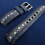 Blue-Row-Stone-Stingray-watch-strap-for-iwc-big-pilot-6