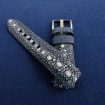 Blue-Row-Stone-Stingray-watch-strap-for-iwc-big-pilot-4